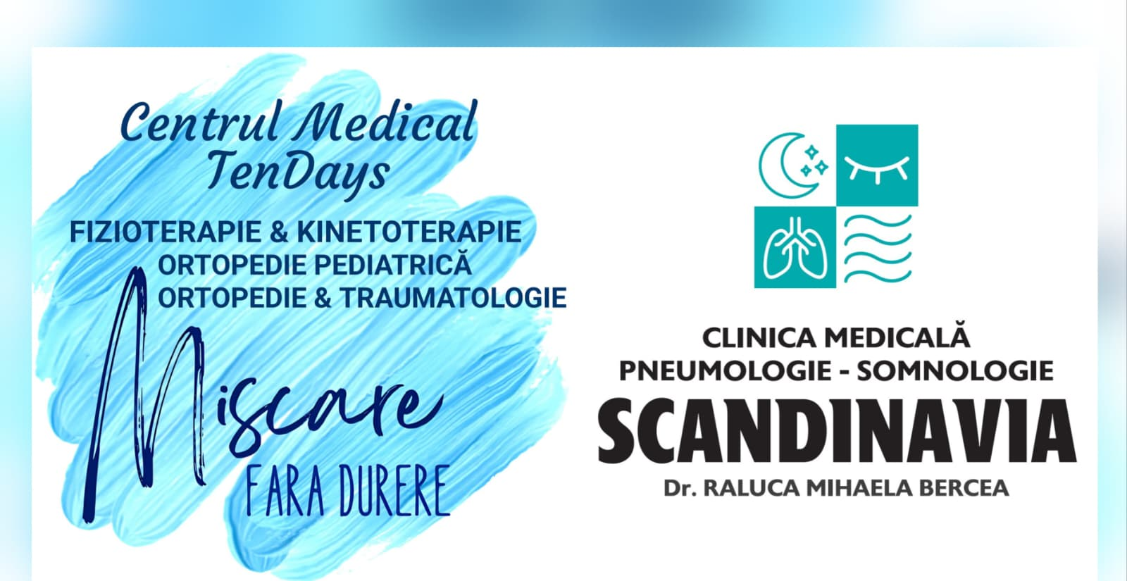Parteneriat Centrul Medical TenDays și Clinica Medicală Scandinavia